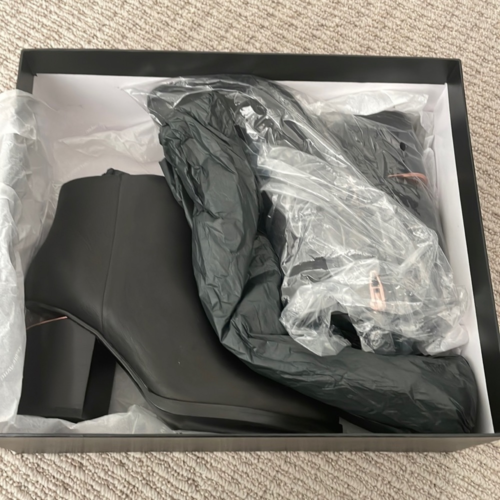 Alexander Wang Anna Cut-out Heel Ankle Boots